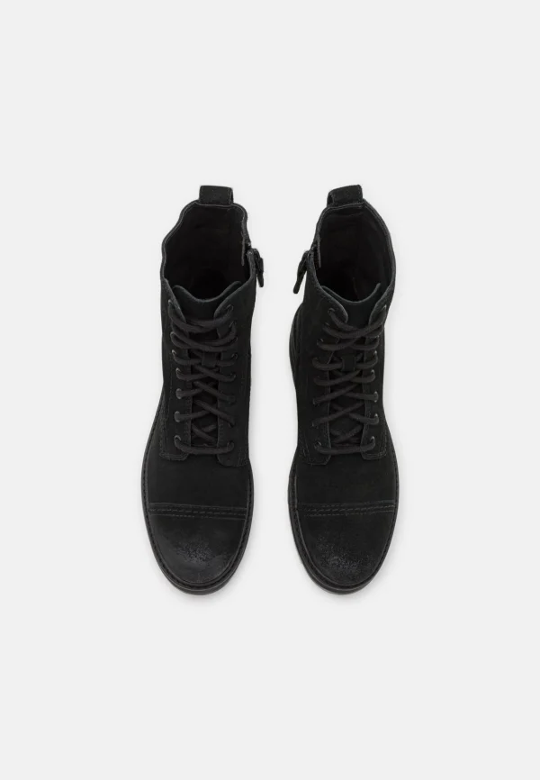 outlet soldes Clarks Orianna Cap – Bottines À Lacets – Black 7