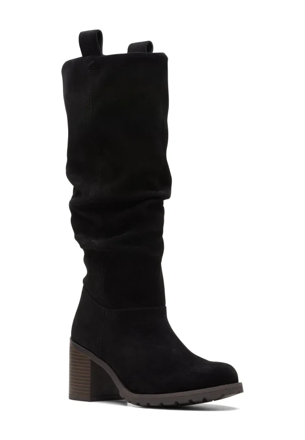 magasins pour Clarks Clarkwell Rise – Bottes – Black Sde 3