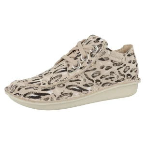 soldes de Noël Clarks Funny Dream – Chaussures À Lacets – Black Sand Print 9