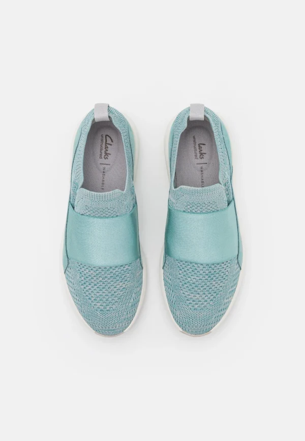 Clarks Rio – Baskets Basses – Turquoise beauté 7