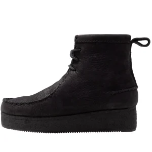 Clarks Originals Wallabee Craft – Bottines À Plateau – Black mode pas chere 11