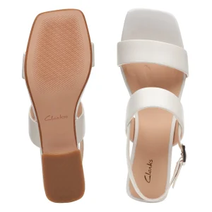 soldes ligne Clarks Seren25 – Sandales – White 15