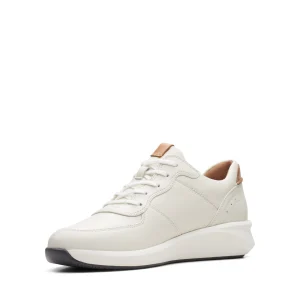 Clarks Un Rio Sprint D – Baskets Basses – White soldes pas cher 11