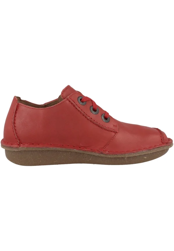 Authentic Original licence Clarks Funny Dream – Chaussures À Lacets – Red 6