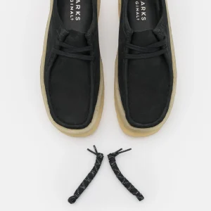 Clarks Originals Wallabee Cup – Chaussures À Lacets – Black meilleure qualité 18