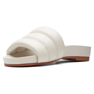 Clarks Pure Soft D – Mules – 1 Off White Lea De Qualité 16