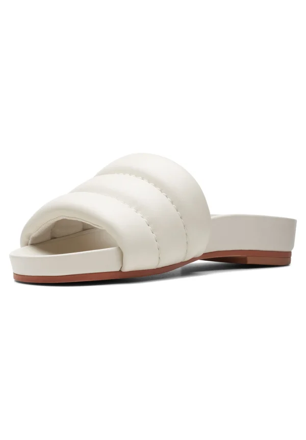 Clarks Pure Soft D – Mules – 1 Off White Lea De Qualité 6