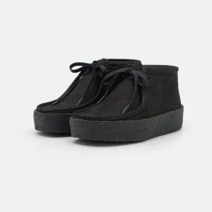 Clarks Originals Wallabeecup – Chaussures À Lacets – Black grande qualité 12