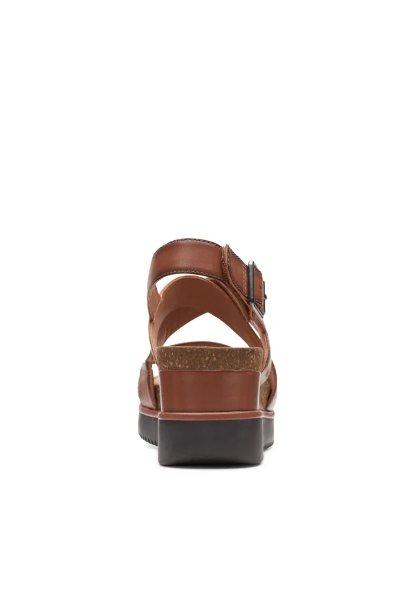 Clarks Sandales À Plateforme – Brown en promotion 5