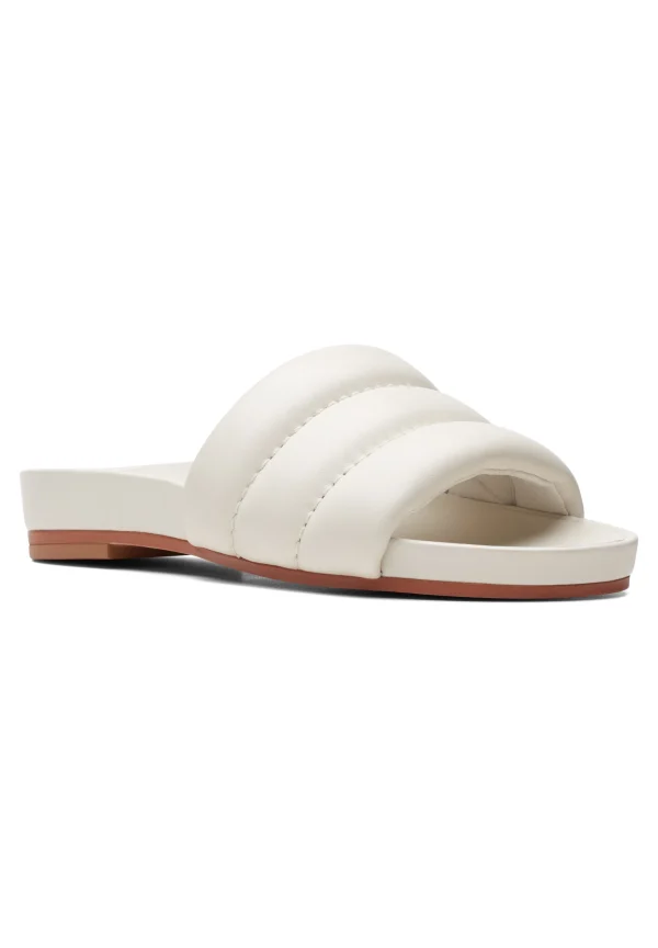 Clarks Pure Soft D – Mules – 1 Off White Lea De Qualité 3