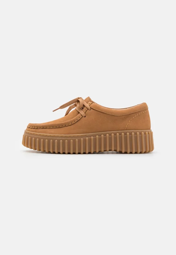 Clarks Torhill Bee – Chaussures À Lacets – Light Tan online boutique 3