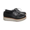 Clarks Derby Shoes Black SHOES-EU-39.5 Women design à la mode 19