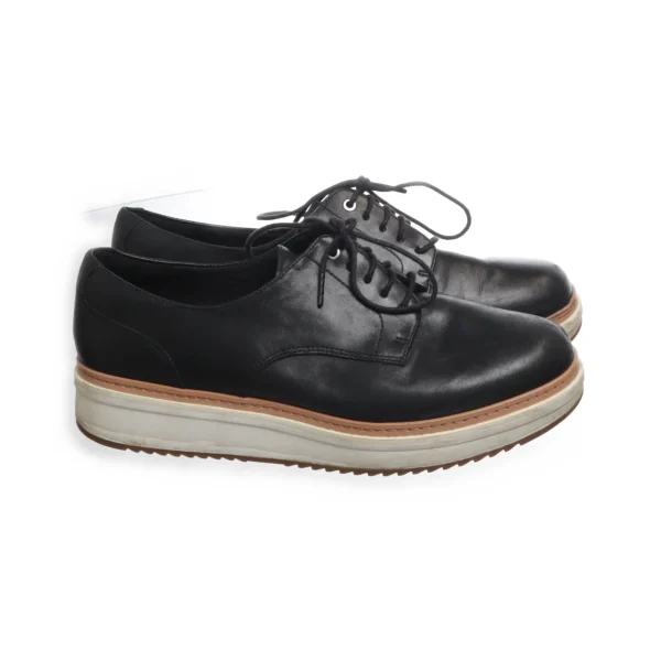 Clarks Derby Shoes Black SHOES-EU-39.5 Women design à la mode 1