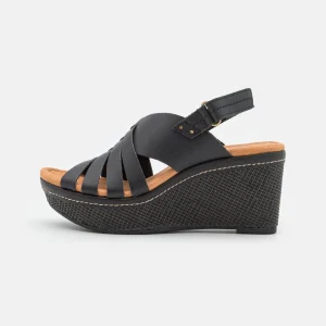 ﻿soldes Clarks Elleri Grace – Sandales À Plateforme – Black 10