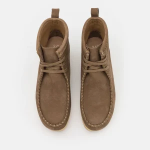 boutique en ligne france Clarks Originals Wallabee – Bottines À Lacets – Light Brown 18