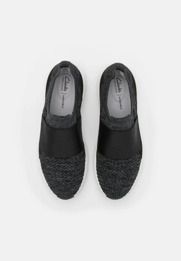 Pas Cher soldes France Clarks Rio – Baskets Basses – Black 7