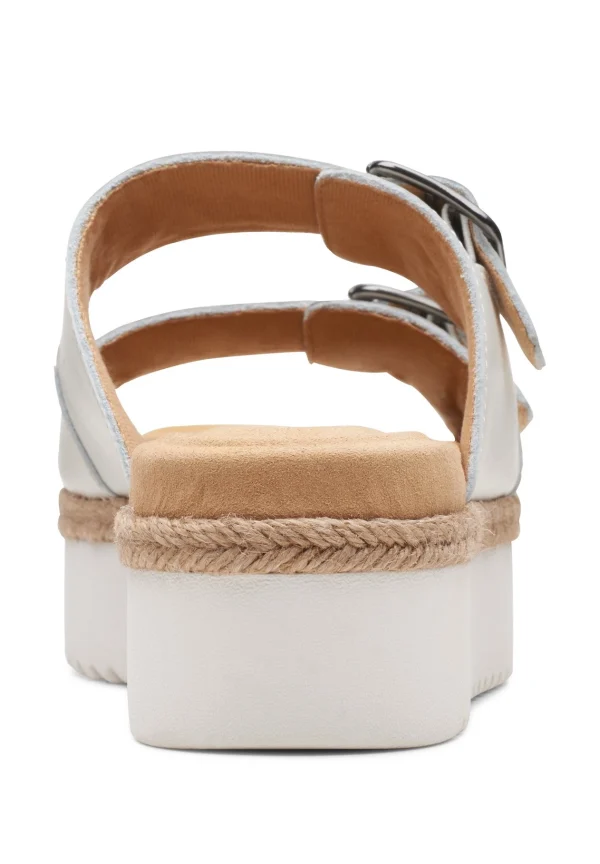 nouvelle saison Clarks Lana Beach – Mules – White 5