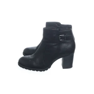 Clarks Heeled Boots Black SHOES-EU-39.5 Women marque pas cher 12