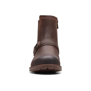 Pas Cher Magasin Soldes Clarks Aspra Buckle – Boots À Talons – British Tan Lea 14