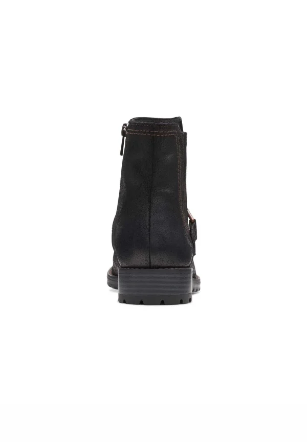 Large choix en ligne Clarks Aspra Buckle – Boots À Talons – Black Sde 4