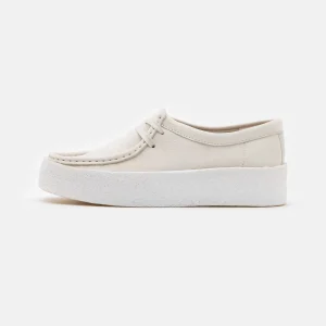 comparez les prix Clarks Originals Wallabee Cup – Chaussures À Lacets – White 10