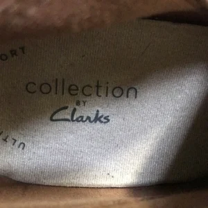 Clarks Heeled Boots Brown SHOES-EU-39.5 Women grossiste 15