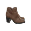 Clarks Heeled Boots Brown SHOES-EU-39.5 Women grossiste 19