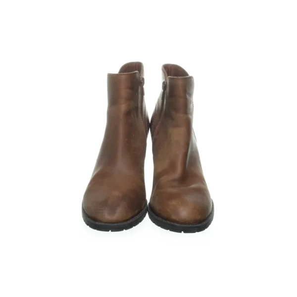 Clarks Heeled Boots Brown SHOES-EU-39.5 Women grossiste 3