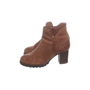 en france Clarks Heeled Boots Brown SHOES-EU-37 Women 12