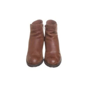 en france Clarks Heeled Boots Brown SHOES-EU-37 Women 10